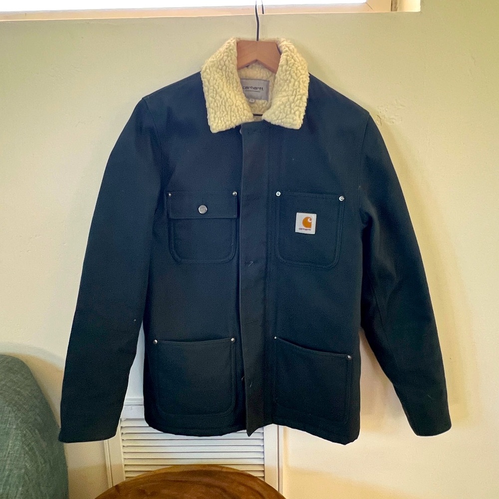 Carhartt Work in Progress Green Fairmount jacket. XS